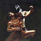 Flamenco Dancer Famous Paintings - Provocation by Hamish Blakely